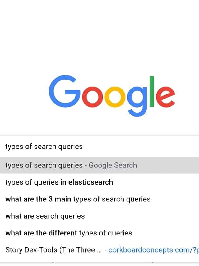 The Three Types Of Search Queries