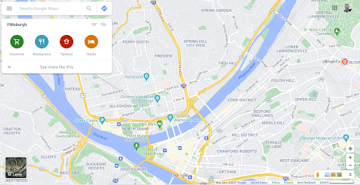 Step one when creating a custom google map