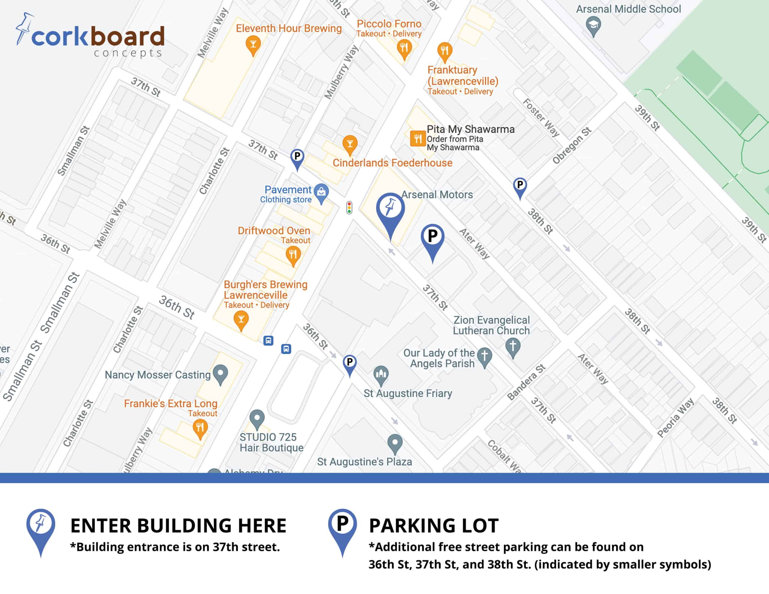 CBC Building Google Map